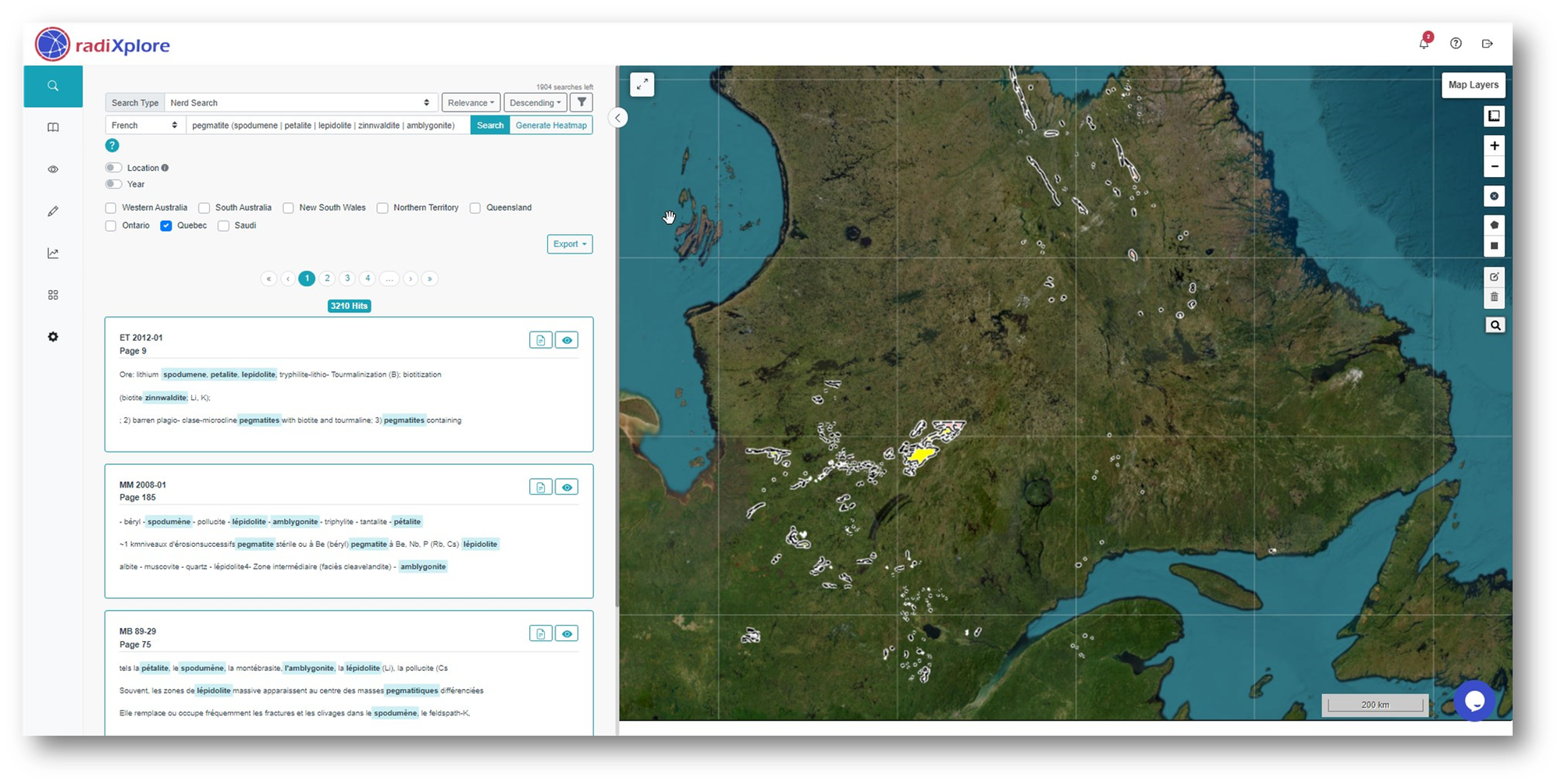 How to Use AI and NLP to Search Quebec’s SIGEOM Database for Lithium in The Examine Reports